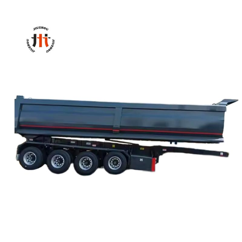 Hundred Ton King Dump Trucks for Transporting Sand, Gravel and Dirt Trucks Made in China This Is The Most Popular Semi-Trailer in The United States.