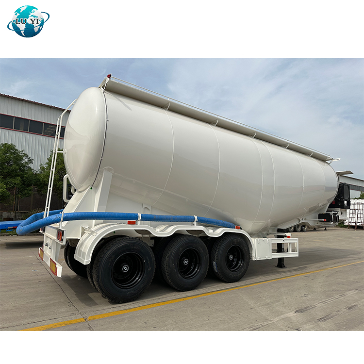 Best Selling V Type Cement Tank Transport Trailer 35 Cbm 3 Axles Bulk Cement Tank Semi Trailer
