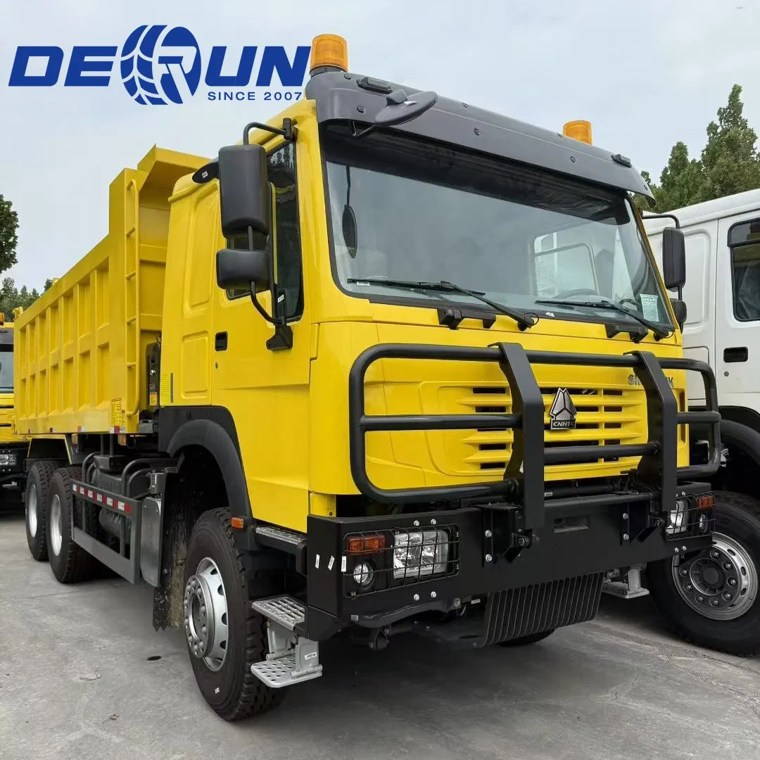 Heavy Duty Sinotruk HOWO/Shacman/FAW/Beiben/Foton 30/40/50ton 6X4/8X4 10/12 Wheels Rear Dump Tipper Dumper Tipping Truck for Construction Iron Bauxite Mining