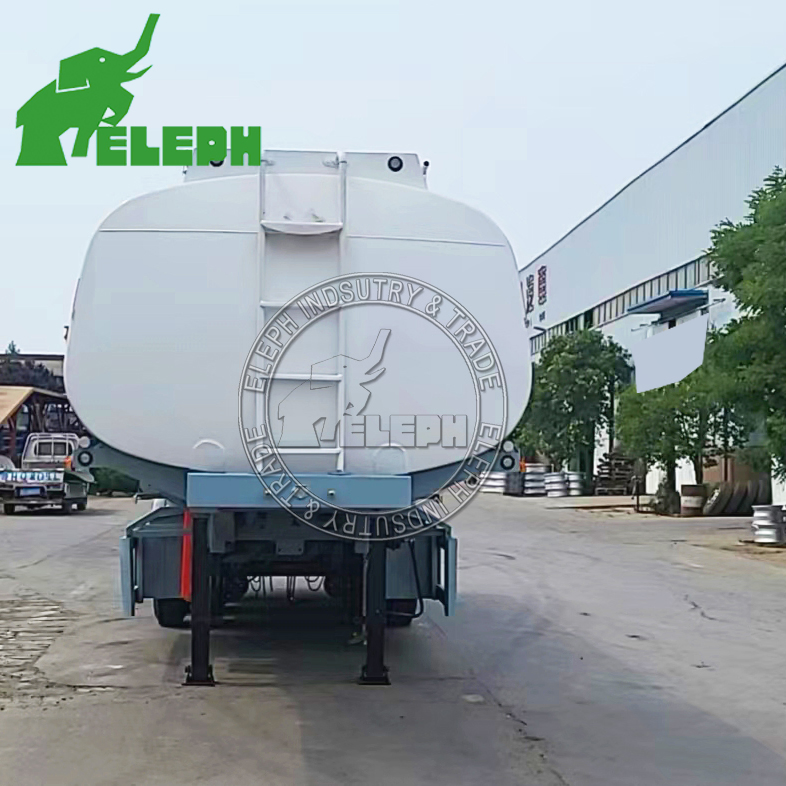 Hot Selling Liquid Powder Tank Semi Trailer Mini Water Tank Diesel Tanker Transport Semi-Trailer
