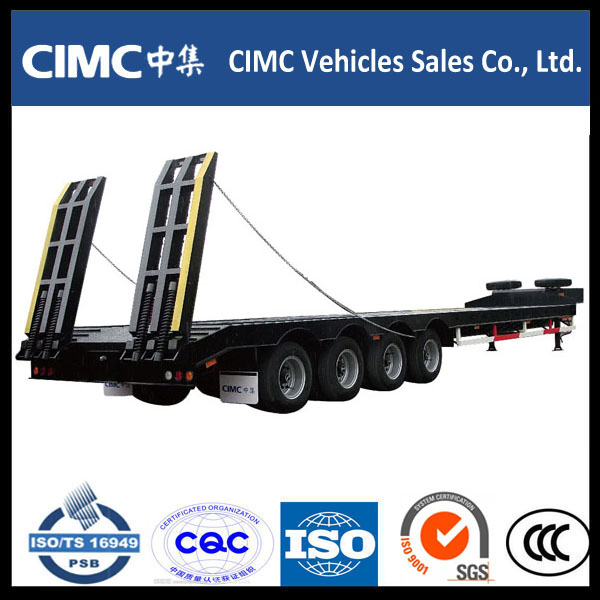 Brand New 3axle 70t Low Bed Semi-Trailers