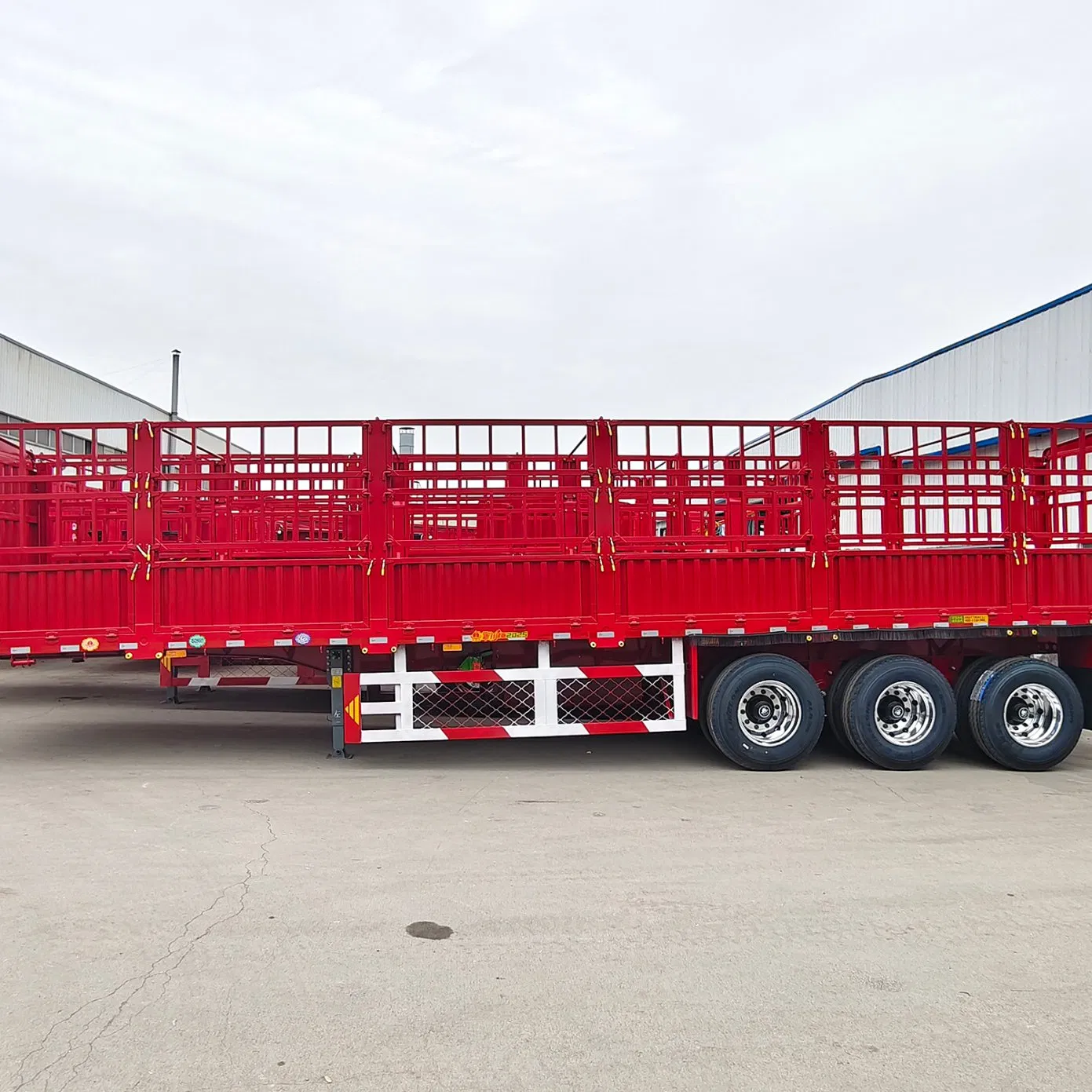 Adaptable to Various Cargo Types Special Purpose Trailer Robust Construction Semi Trailer