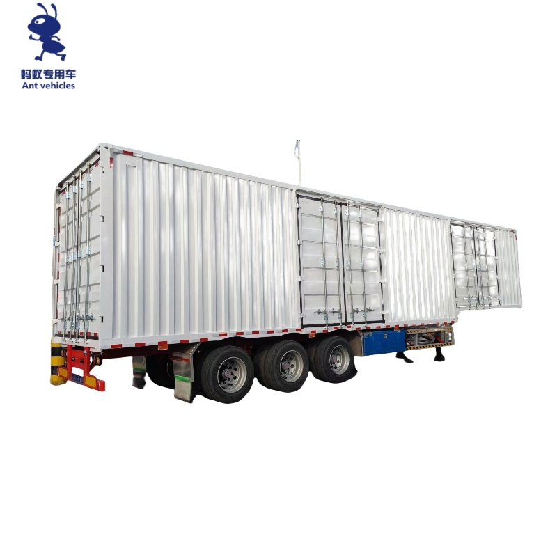 Export Version 80m3 Cubic Meters 45 Foot Refrigerated Freezer Cooling Refrigerator Frigorific Container Van Semi Trailer Truck Vehicle
