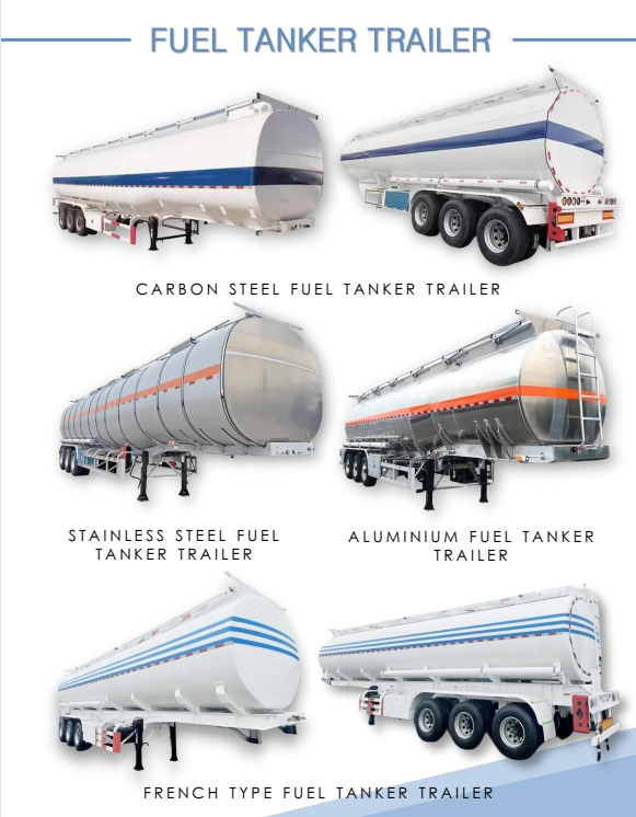 Tri Axle 40000liters Diesel Oil Fuel Tanker Semi Trailer for Sale Factory Manufacturers