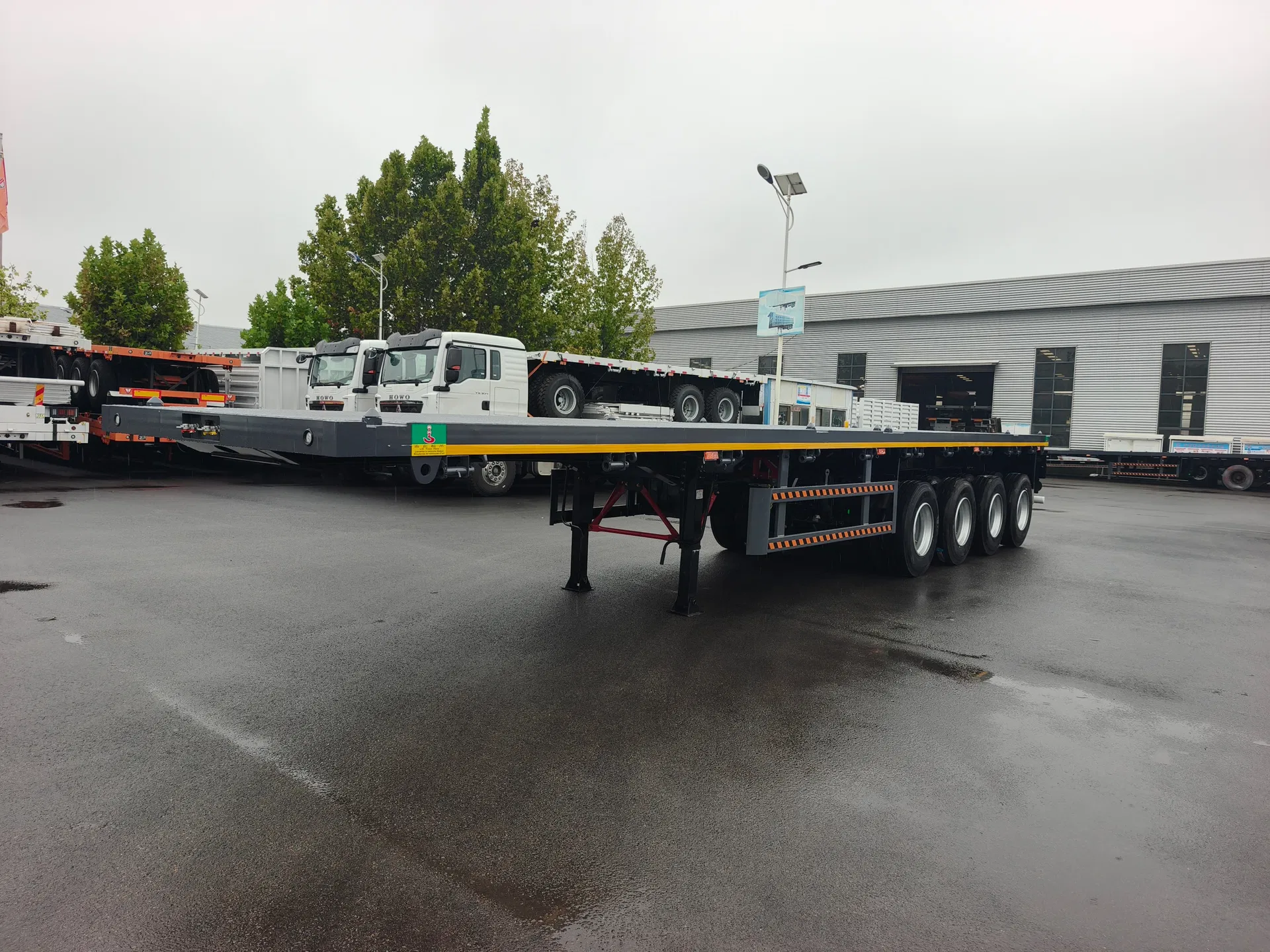 Flatbed Semi Trailer Overview
