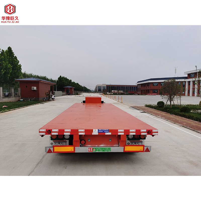 Modular Hydraulic Steering Lowbed Semi Trailer for Special Transport