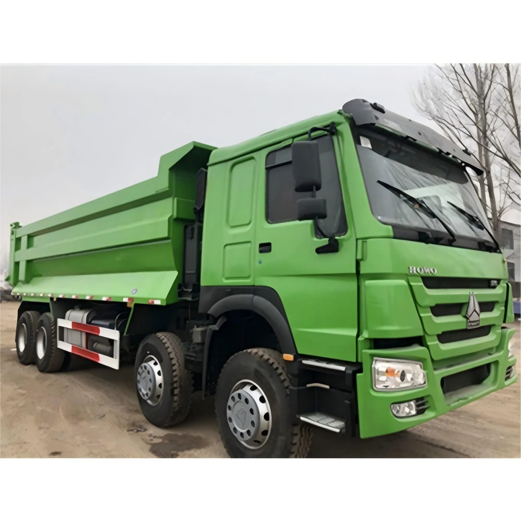 Sinotruk HOWO 8X4 Dump Truck Tipper Truck Diesel Fuel Euro 2 Standard Good Condition Used New