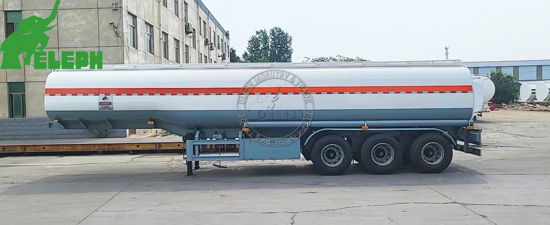 Hot Selling Liquid Powder Tank Semi Trailer Mini Water Tank Diesel Tanker Transport Semi-Trailer