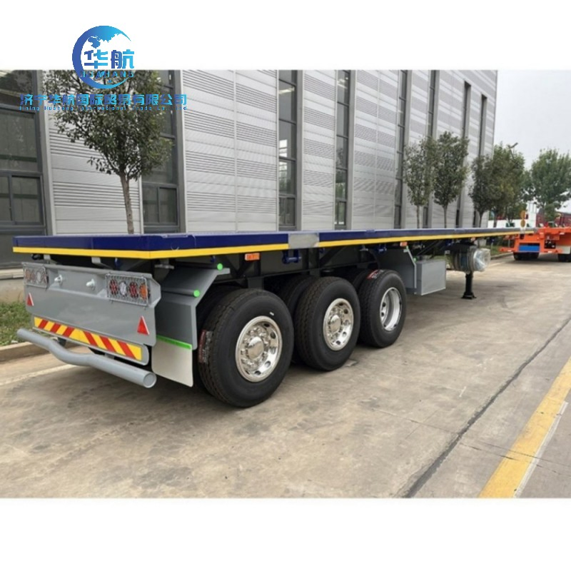 40FT Skeleton Trailer Container Skeleton Truck From Indian Manufacturer High Quality Skeletal Semi Trailer for Sale