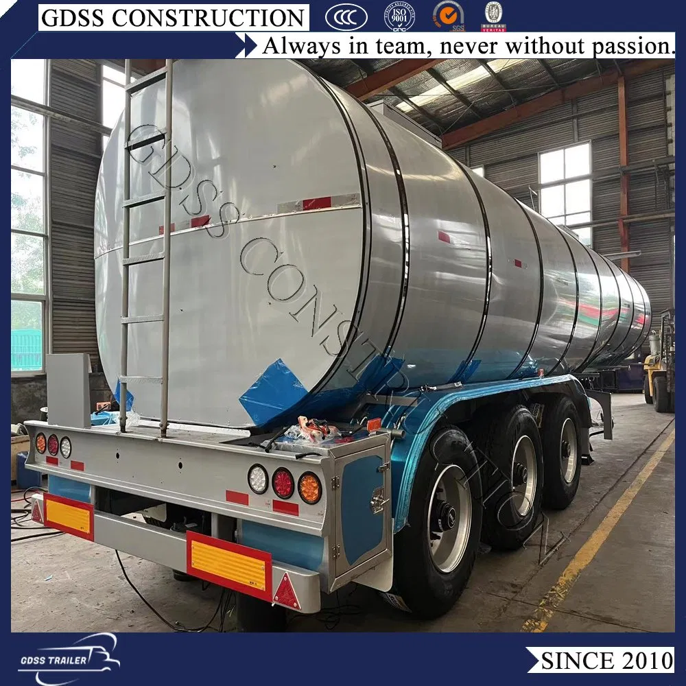 High Capacity Liquid Dump Lowbed Tank Tanker Trailer with Enhanced Safety Features