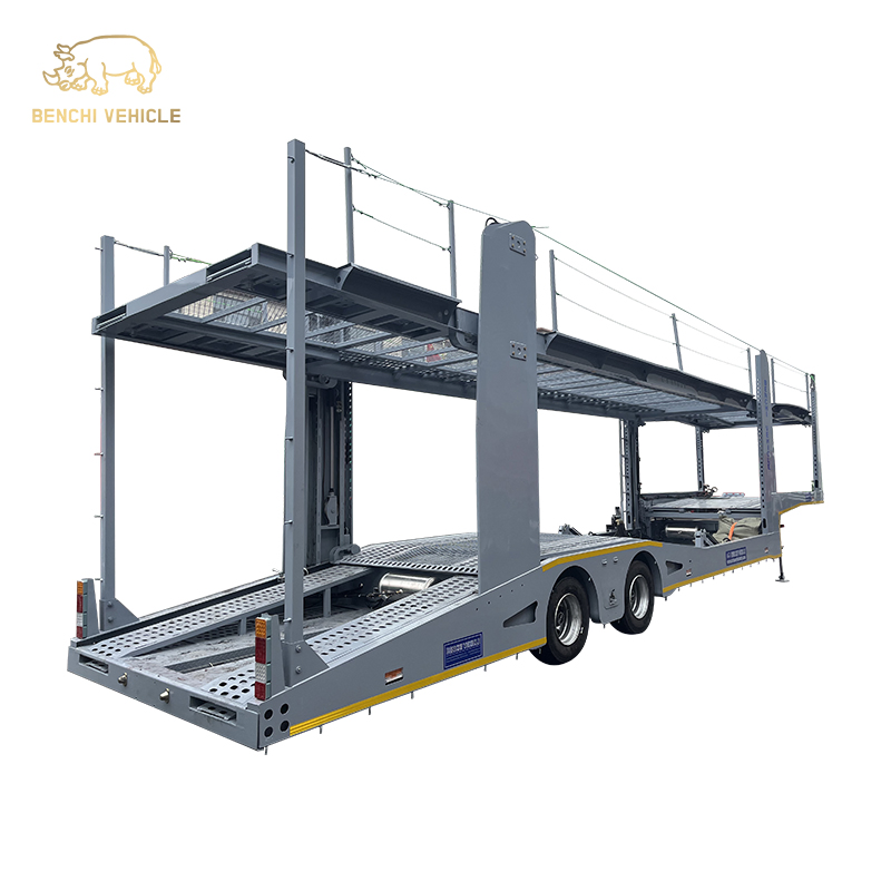 European Style 6/7/8 Bit Car Transport Hauler Semi Trailers Car Carrying Carrier Trailer