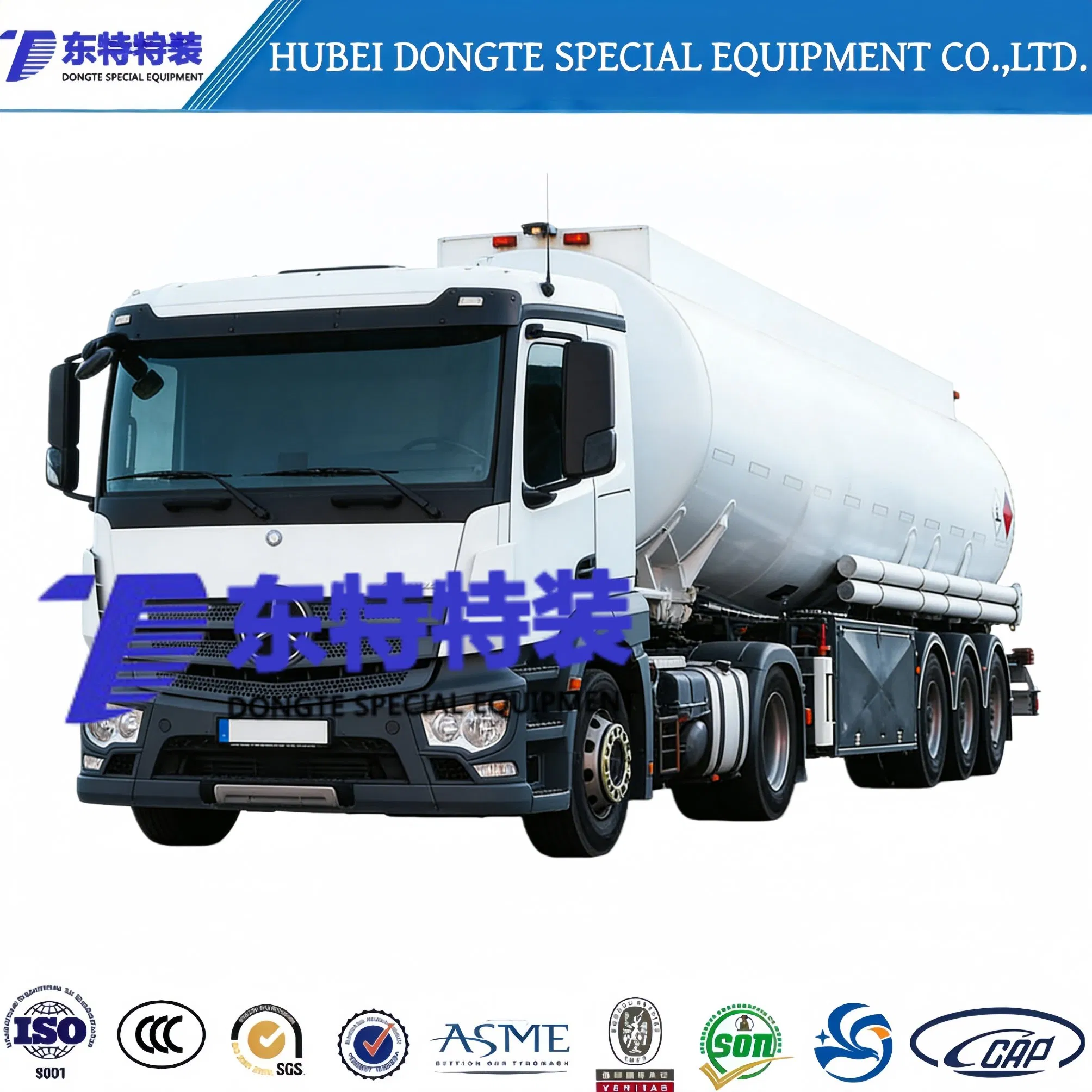 10-15tons Sinotruk/HOWO Multi-Purpose Rhd/LHD LPG Gas Bobtail Tank Truck with Double-Gun Dispenser