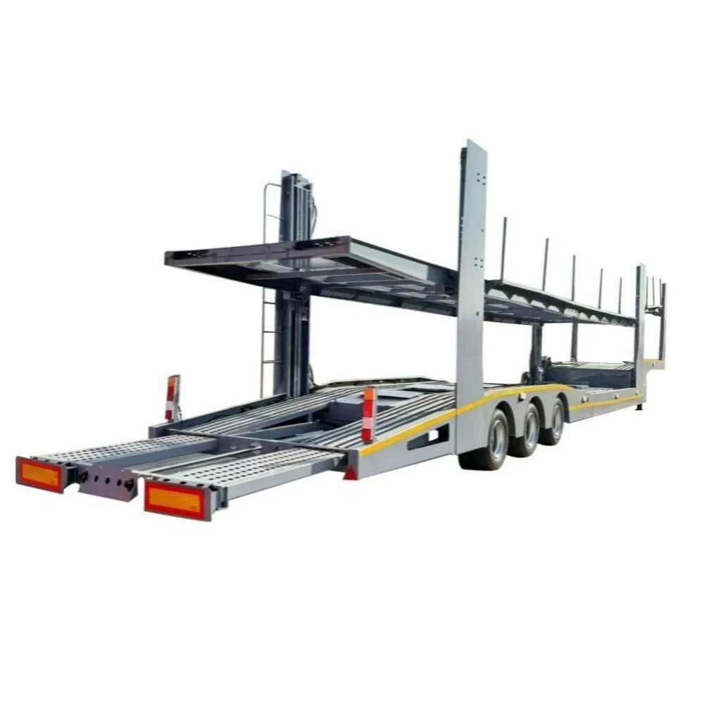 Double Deck 8 Car Hauler Transporter /Car Carrier Semi Trailer for Sale