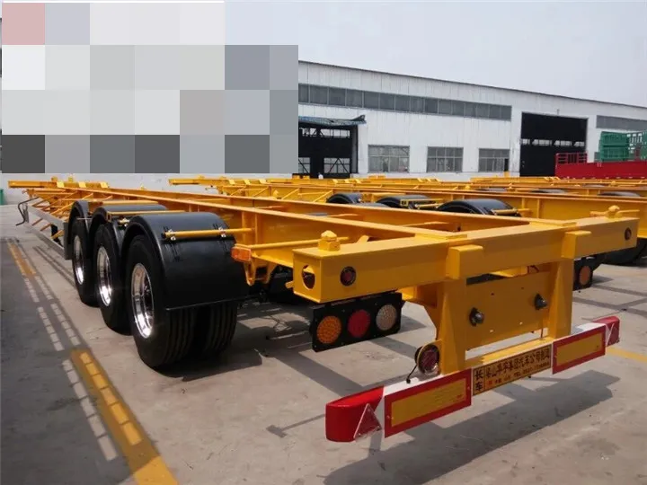 Skeleton Semi Trailer View 6