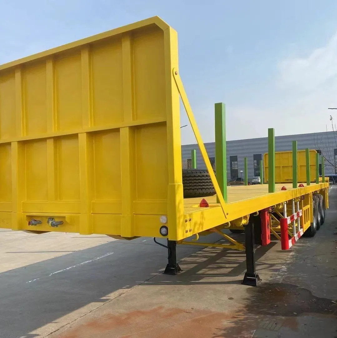 2-3 Axles 40-100tons Container Multi-Purpose Fence-Type Cargo Bulk Semitrailer