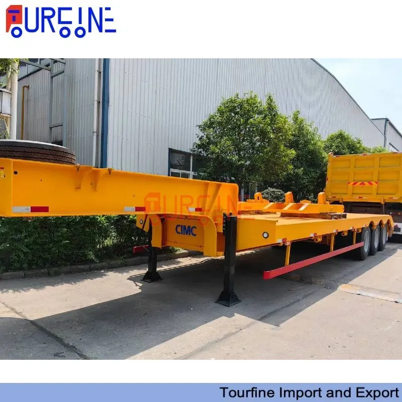 Low Bed Semi Trailer
