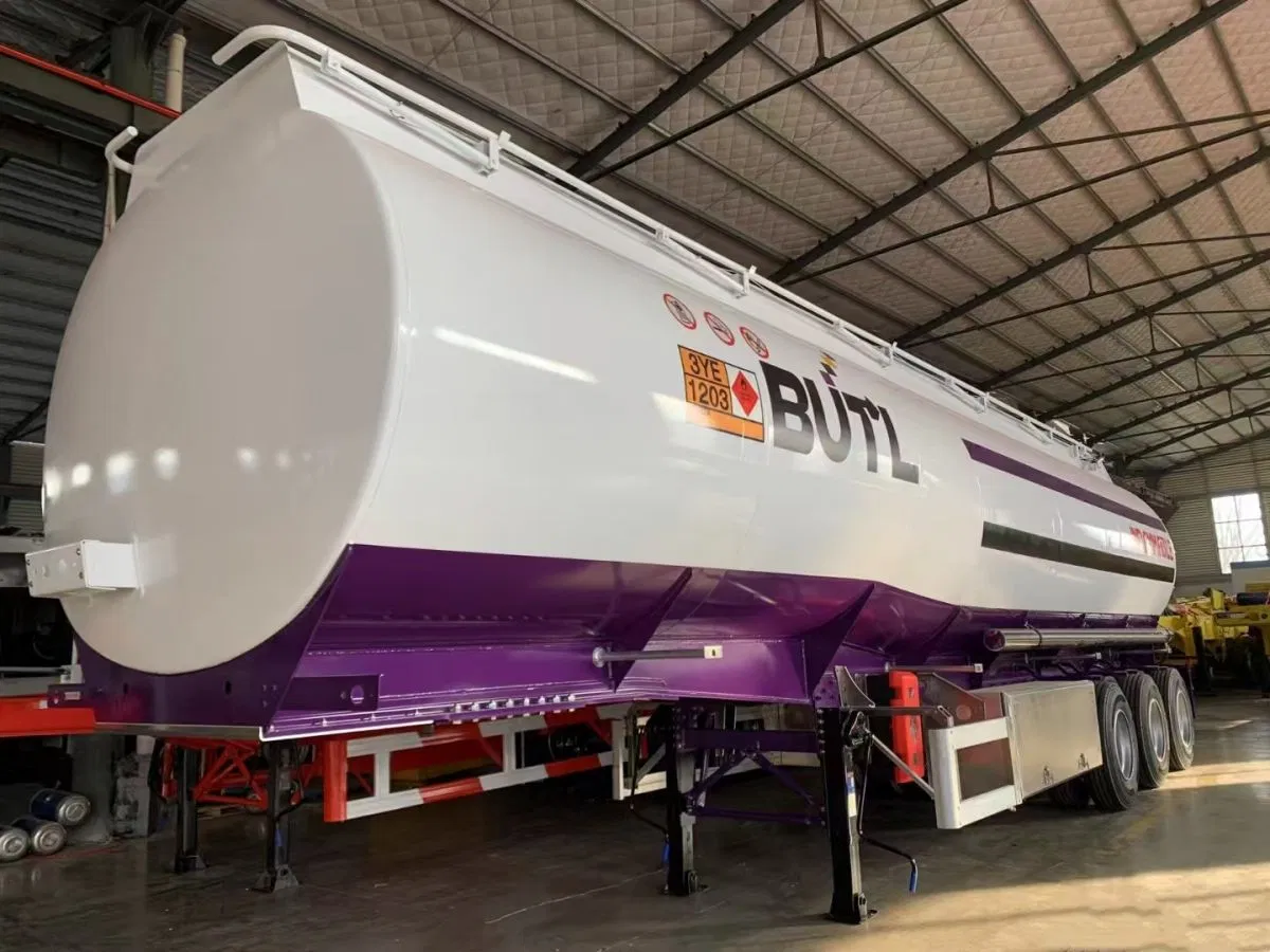 45m3 Tanker Trailer For Sale Transport Oil Diesel Petro Fuel Tank Trailer