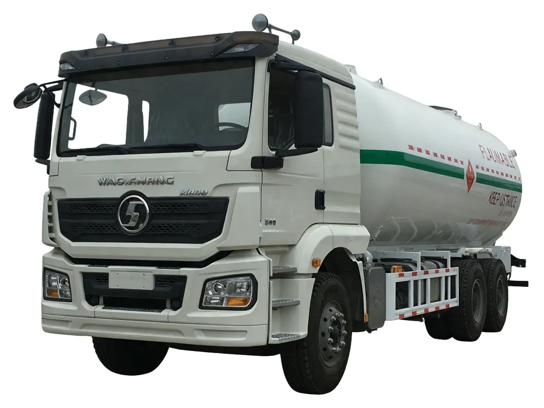 LPG Gas Bobtail Tank Truck View 3