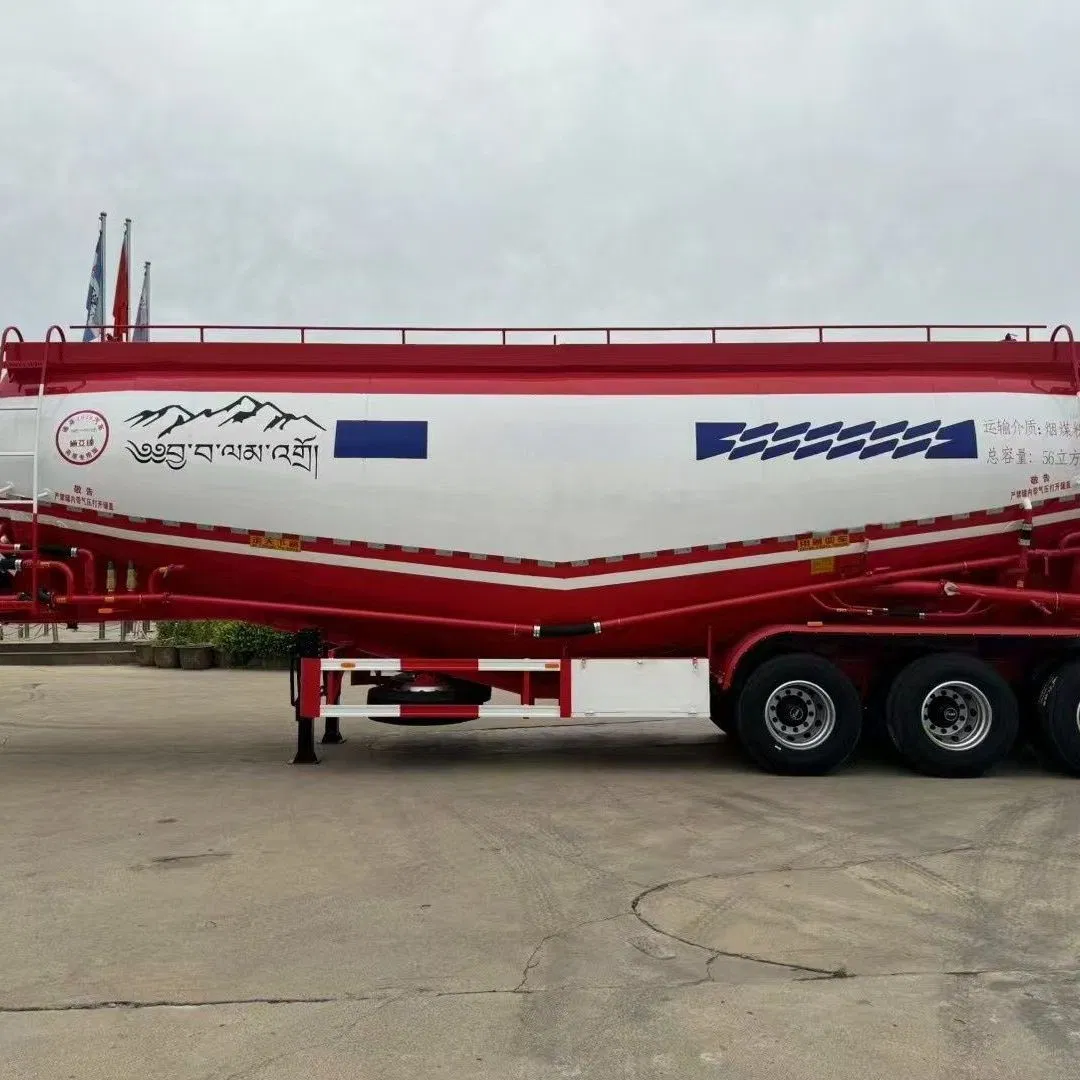 Cimc 30 Ton Cement Tank Trailer 35ton Bulk Cement Trailer 40 Ton Dry Bulk Cement Trailer 3 Axles Powder Tanker Trailer 45ton Cement Transport Semi Trailer