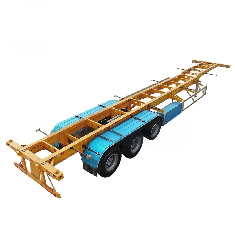 Robust Skeleton Semi - Trailer Ideal for Heavy - Duty Logistics Operations