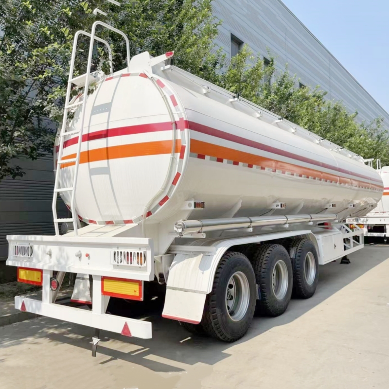 Tri Axle 40000liters Diesel Oil Fuel Tanker Semi Trailer for Sale Factory Manufacturers