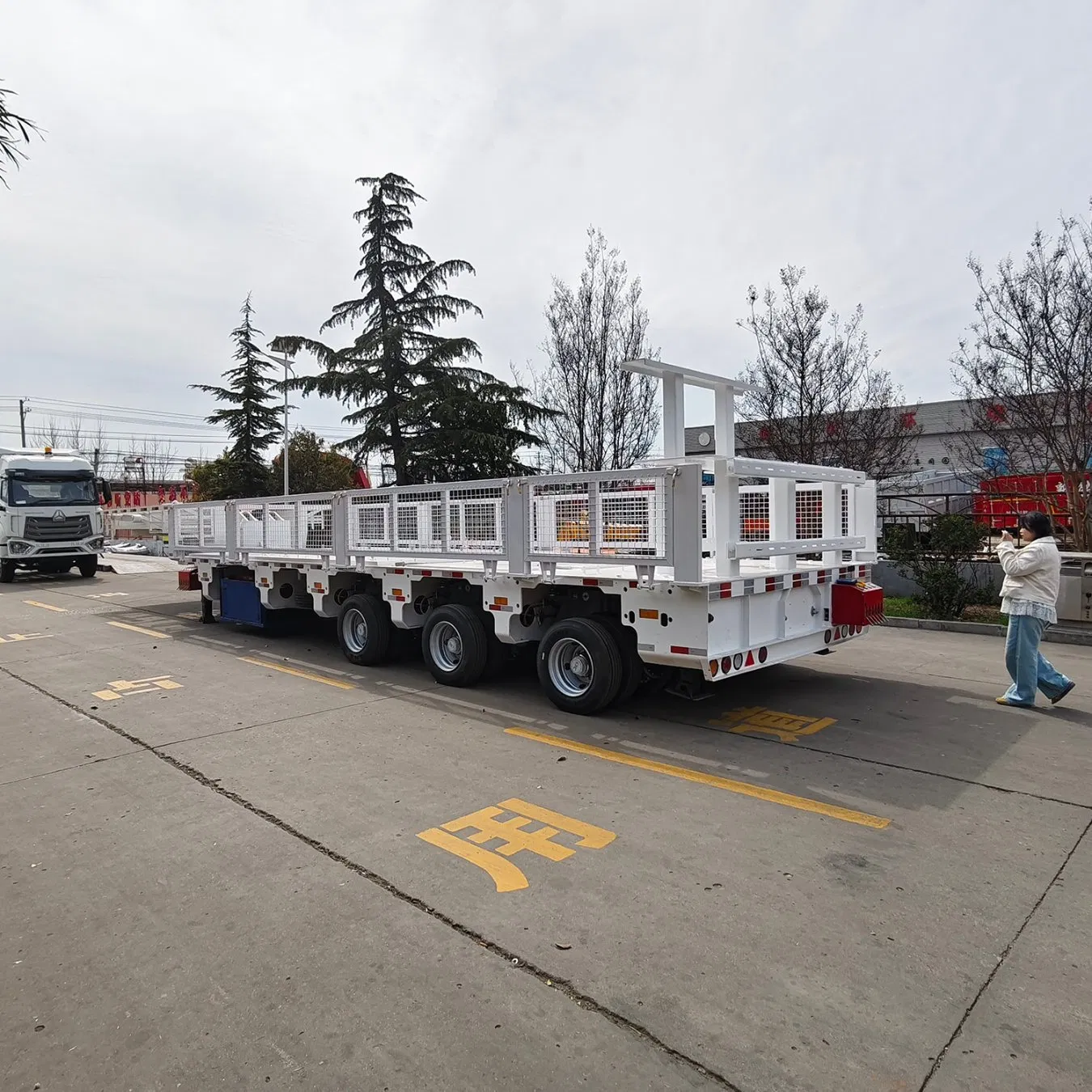 Adaptable to Various Cargo Types Special Purpose Trailer Retail Goods Transport Semi Trailer