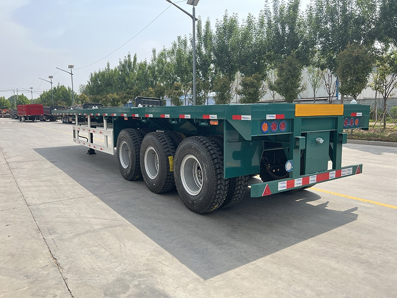 Vehicle Master Container Transport Platform Flatbed Semi Trailer Container Loading Transport Flatbed Semi Trailer