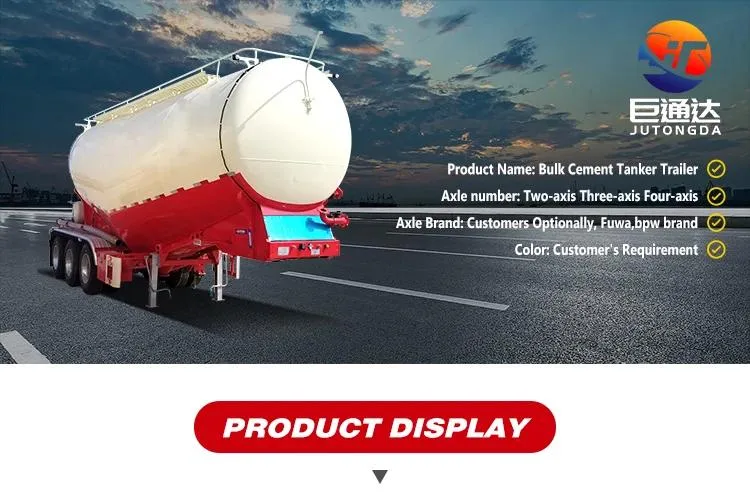 Bulk Cement Semi Trailer