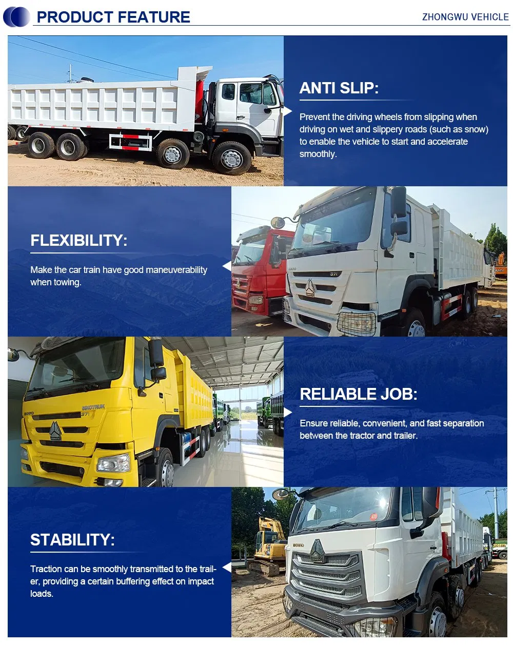 Dump Truck Side View