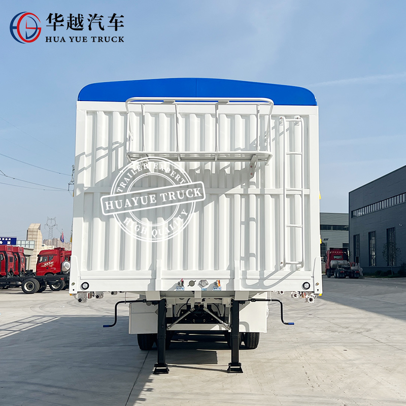 Huayue 12.5m 32tons Warehouse Stake Fence Container Semi Trailer