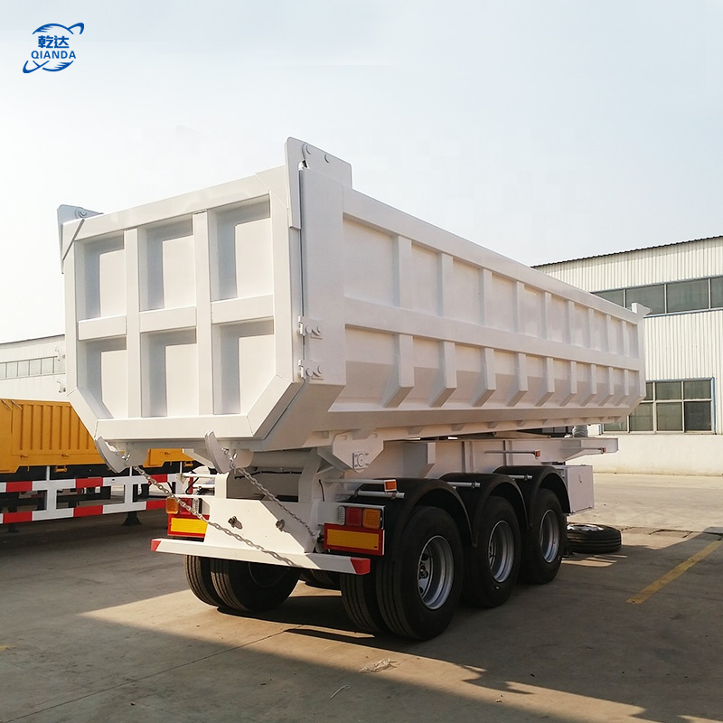 Brand New Dump Trailer for Sale 3 Axle Side Tipper Trailer /Tipping Semi Trailer for South Africa
