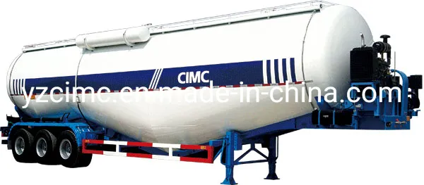 Bulk Cement Powder Tank Semi Trailer View 2