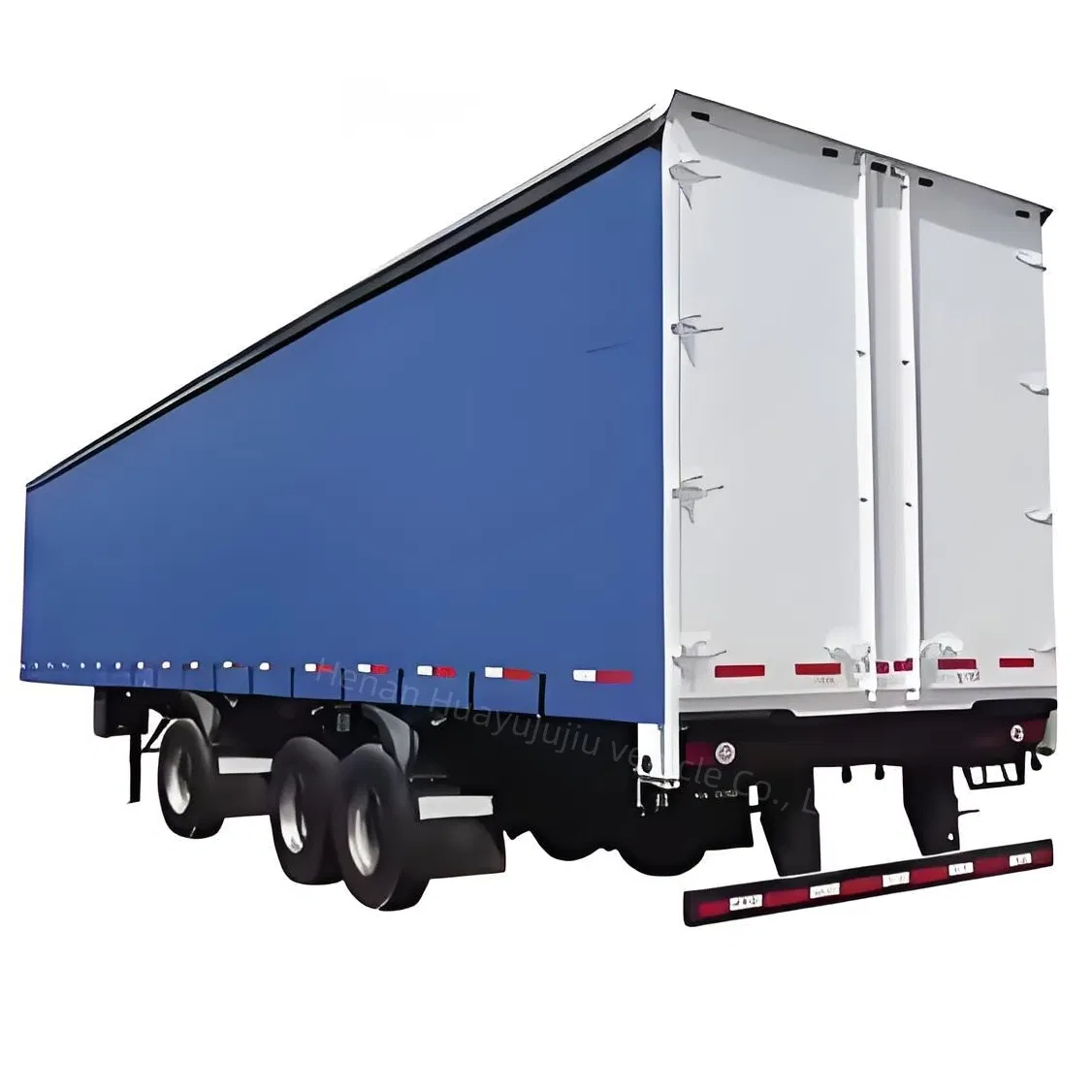 Dry Van Semi Trailer Box Trailer Refrigerated Freezer Trailer