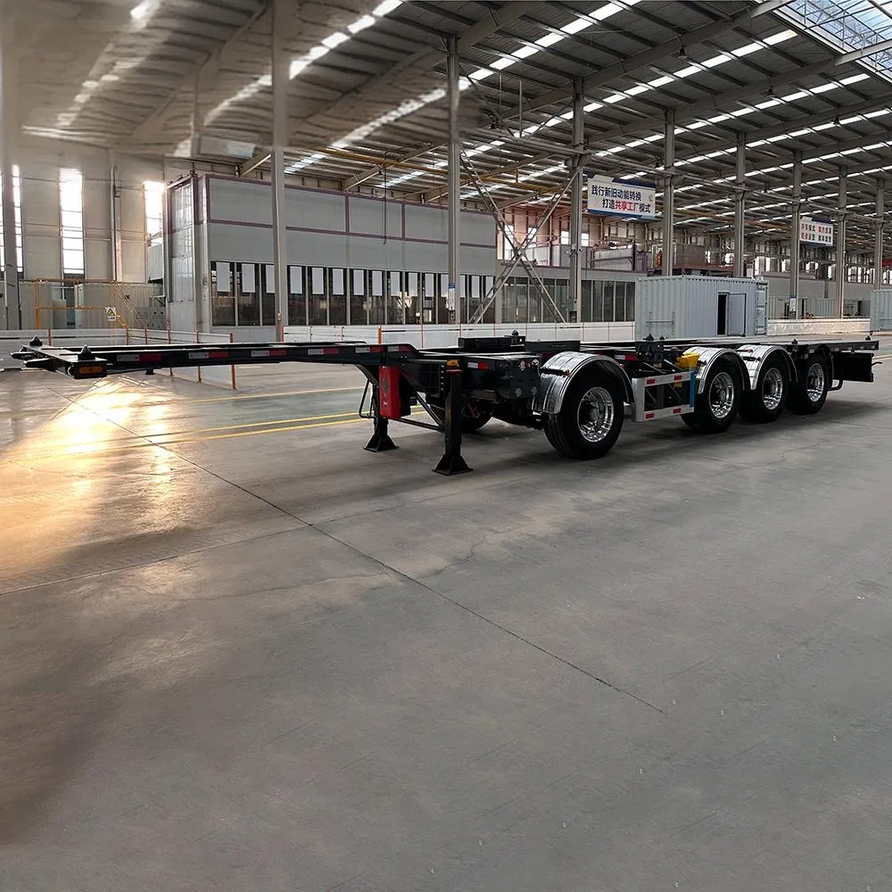 Robust Skeleton Semi - Trailer Ideal for Heavy - Duty Logistics Operations