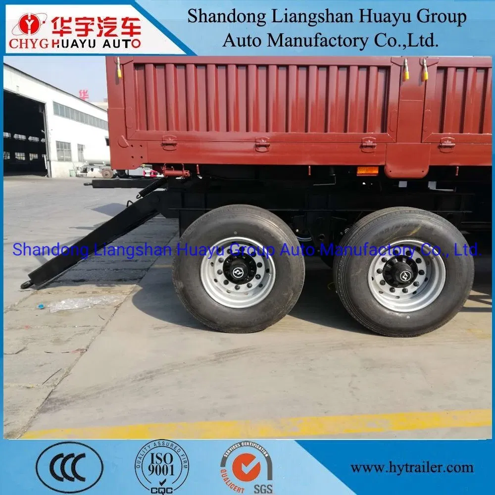 2axle/3axle/4axle Side Wall/Fence/Stake Truck Full / Semi Trailer for Cargo Transport