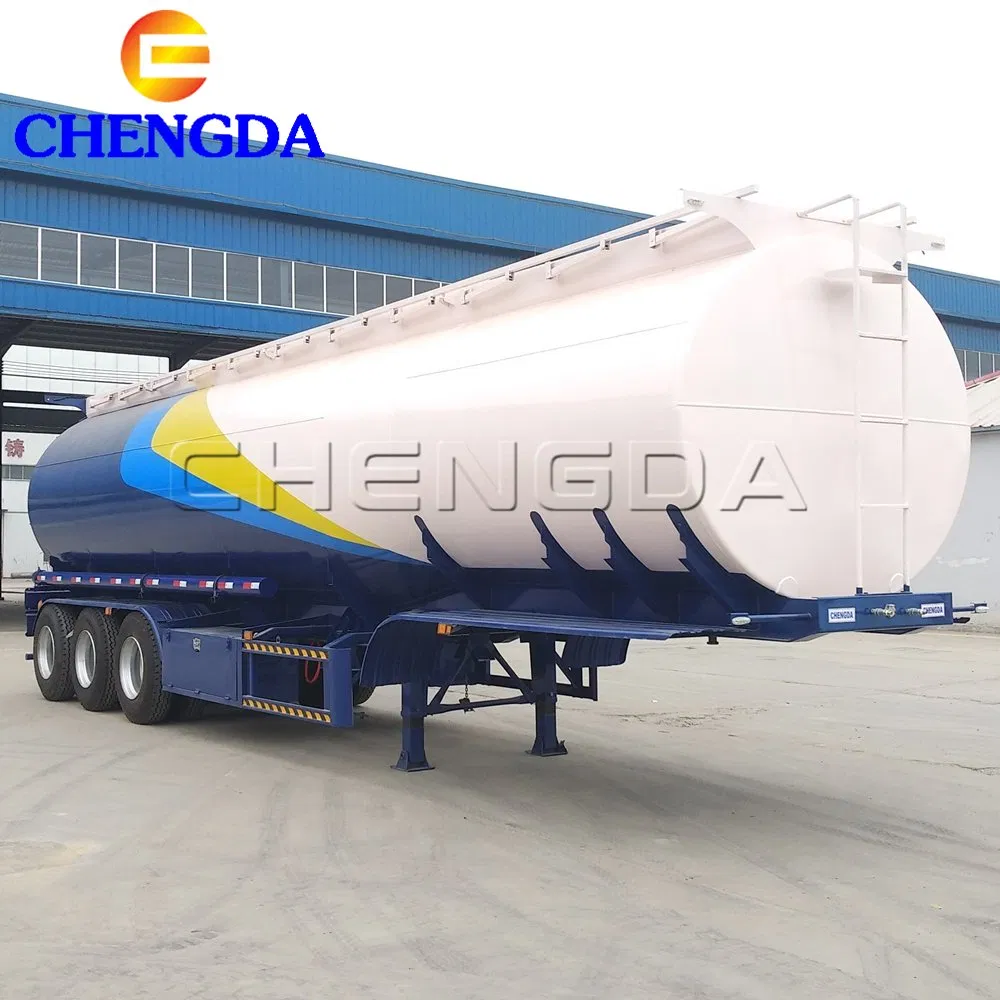 Tri-Axle 45000 Liters Diesel Oil Fuel Tanker Tank Semi Trailer