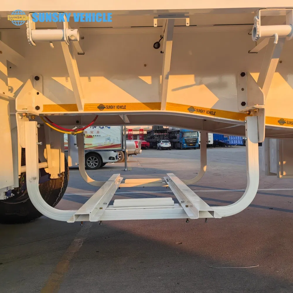 1000mm Side Wall 40FT Dropside Semi Trailer for Grain Shipping