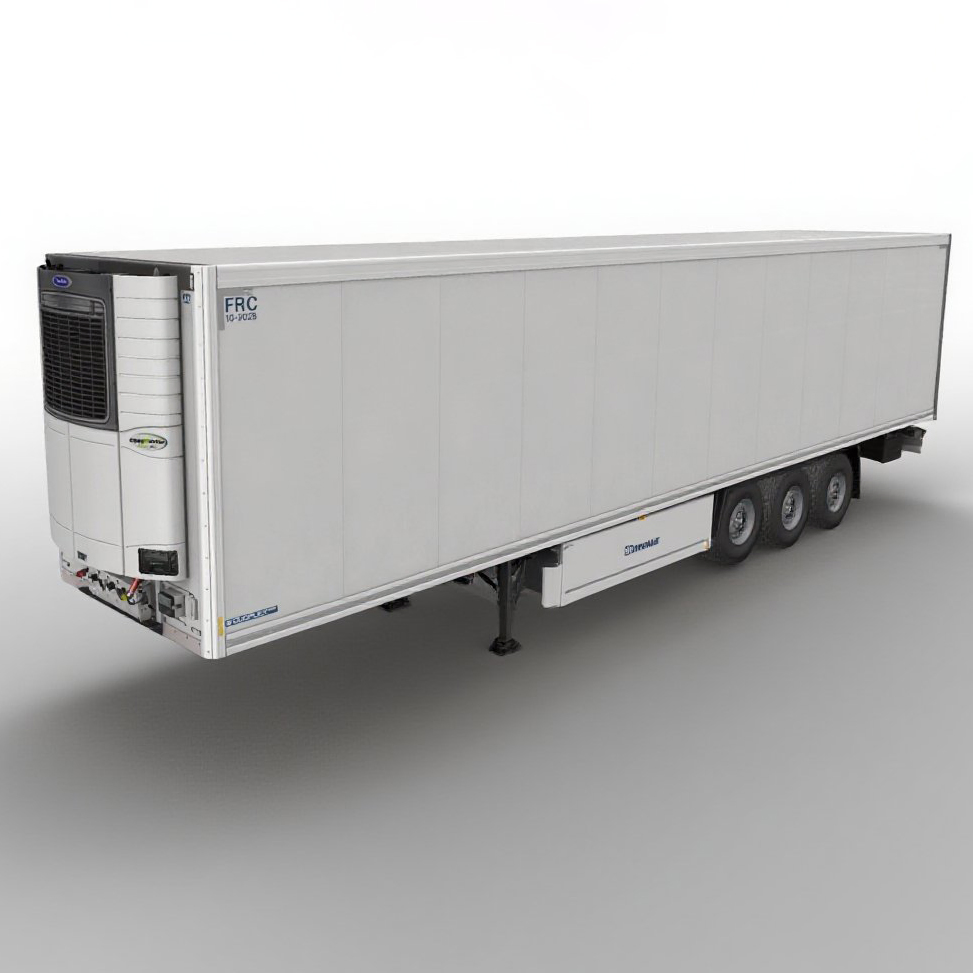 Premium Refrigerated Semi-Trailer Unit Advanced Temperature Control System for Frozen &amp; Chilled Goods Transport (30FT/40FT/45FT Options)