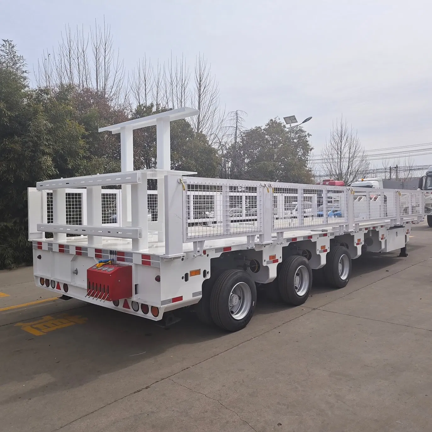 Adaptable to Various Cargo Types Special Purpose Trailer Industrial Goods Transport Semi Trailer