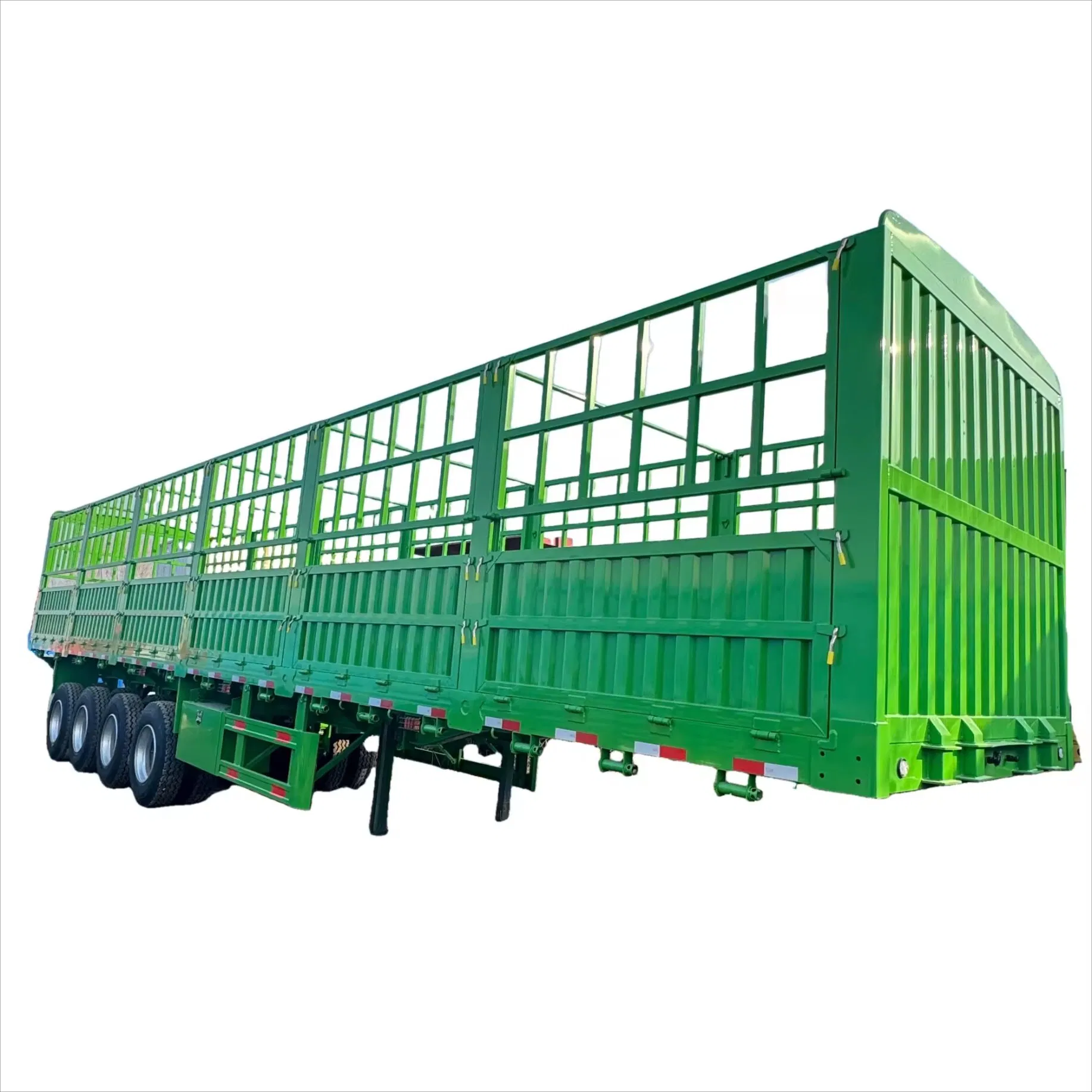 High Quality Flower Basket Semi-Trailer Commercial Used Flower Basket Livestock Transport Semi Trailer at Sale