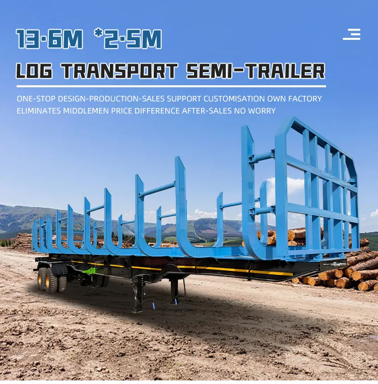 Log Transport Semi Trailer