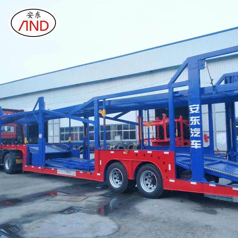 New Design Popular Enclosed Car Hauler/Carrier/Transport Semi Trailer
