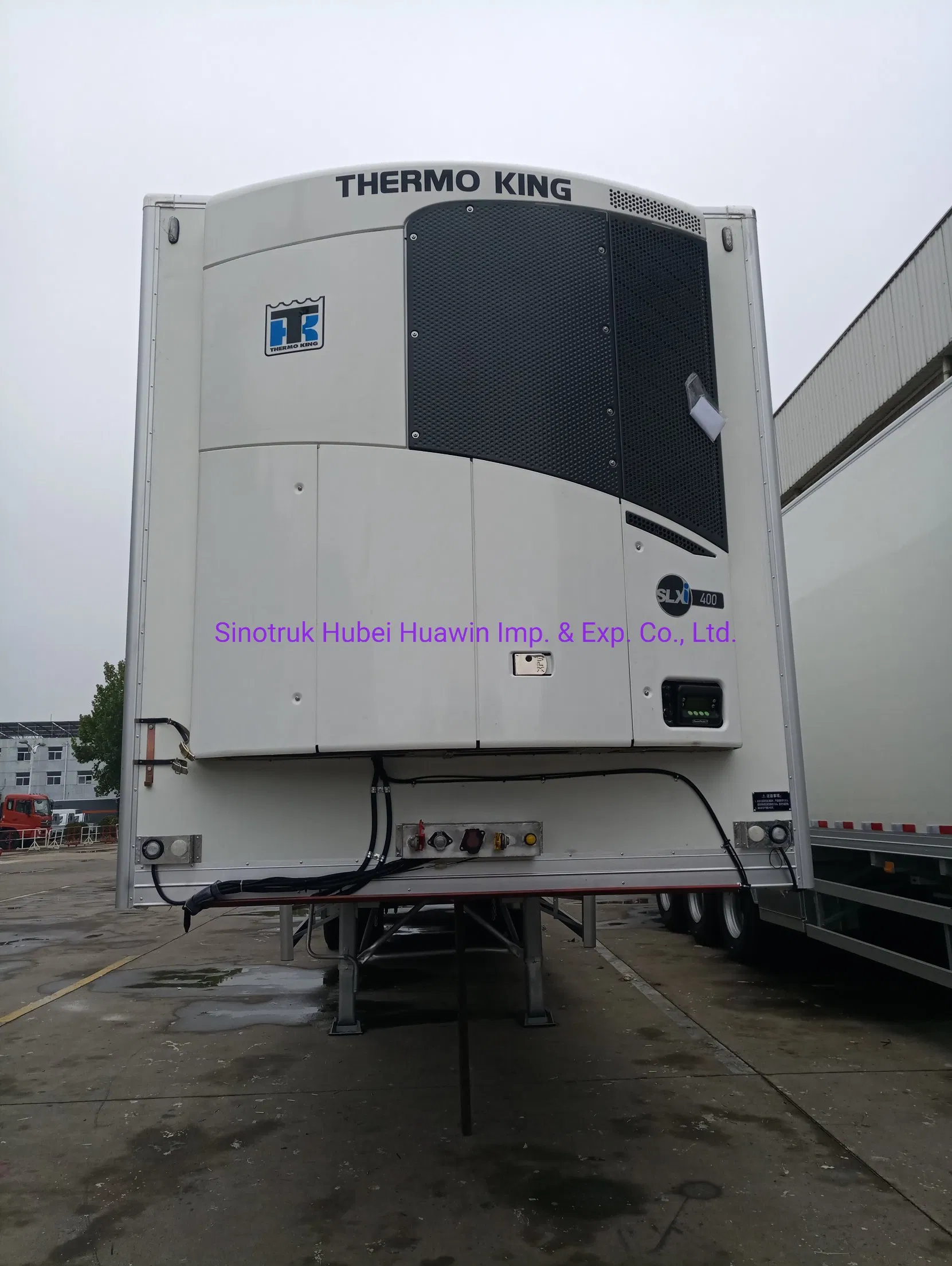 3 Axles 50tons Refrigerator Freezer Refrigerated Vegetables Meat Drinks Transport Semi Trailer