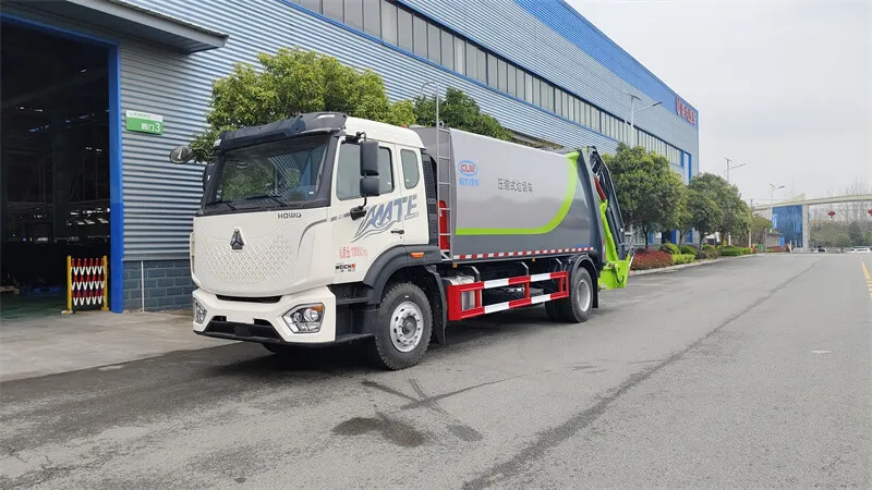 Garbage Truck View 3