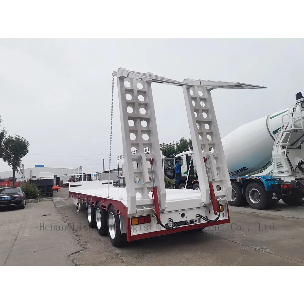 Customized Multifunctional Australia 3 Axle Drop Deck Trailer Low Body Semi Trailer Good Price