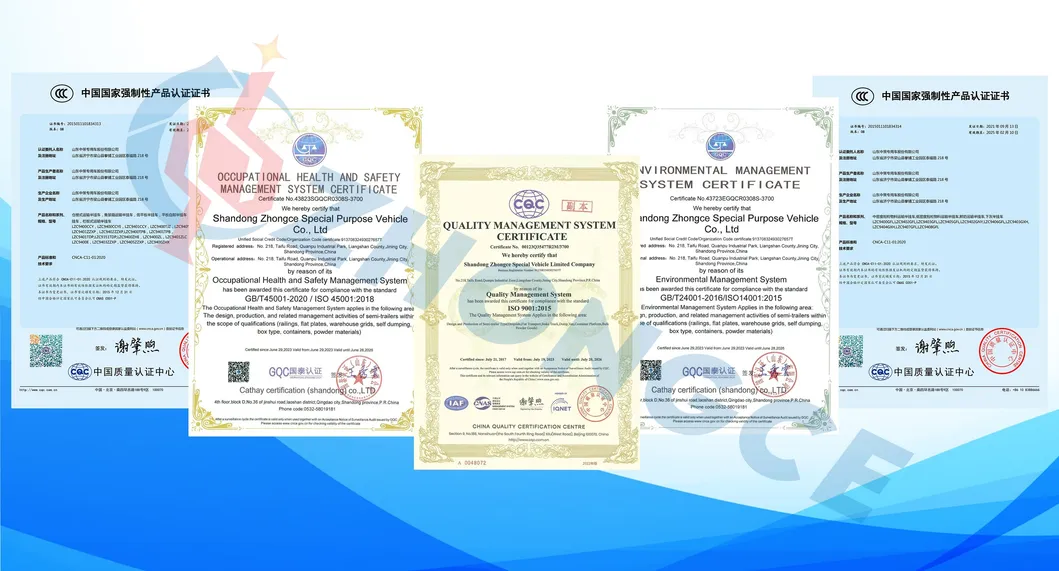 Quality Certifications