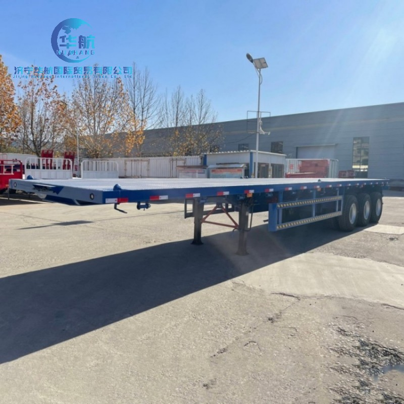 40FT Skeleton Trailer Container Skeleton Truck From Indian Manufacturer High Quality Skeletal Semi Trailer for Sale