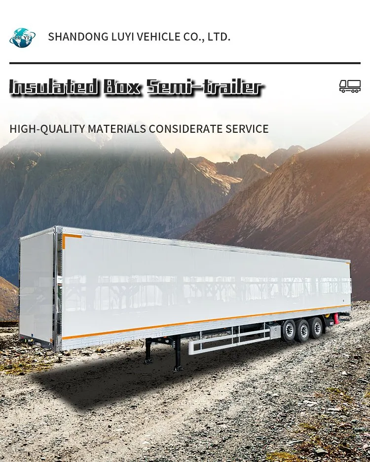 Dry Van Enclosed Box Trailer