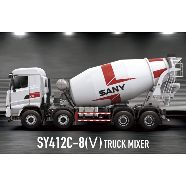 New &amp; Used Sany 12m3 Cement Mixer Truck 600L Concrete Machinery