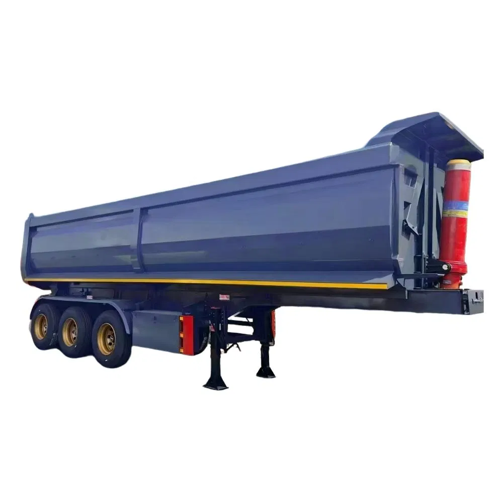 High-Strength Steel Semi Full Truck Trailer with Quick 20-Day Delivery